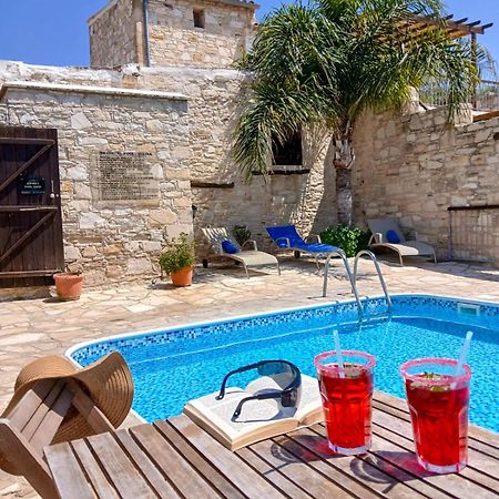 Apartamento Athena'S Pool Oasis Skarinou Exterior foto