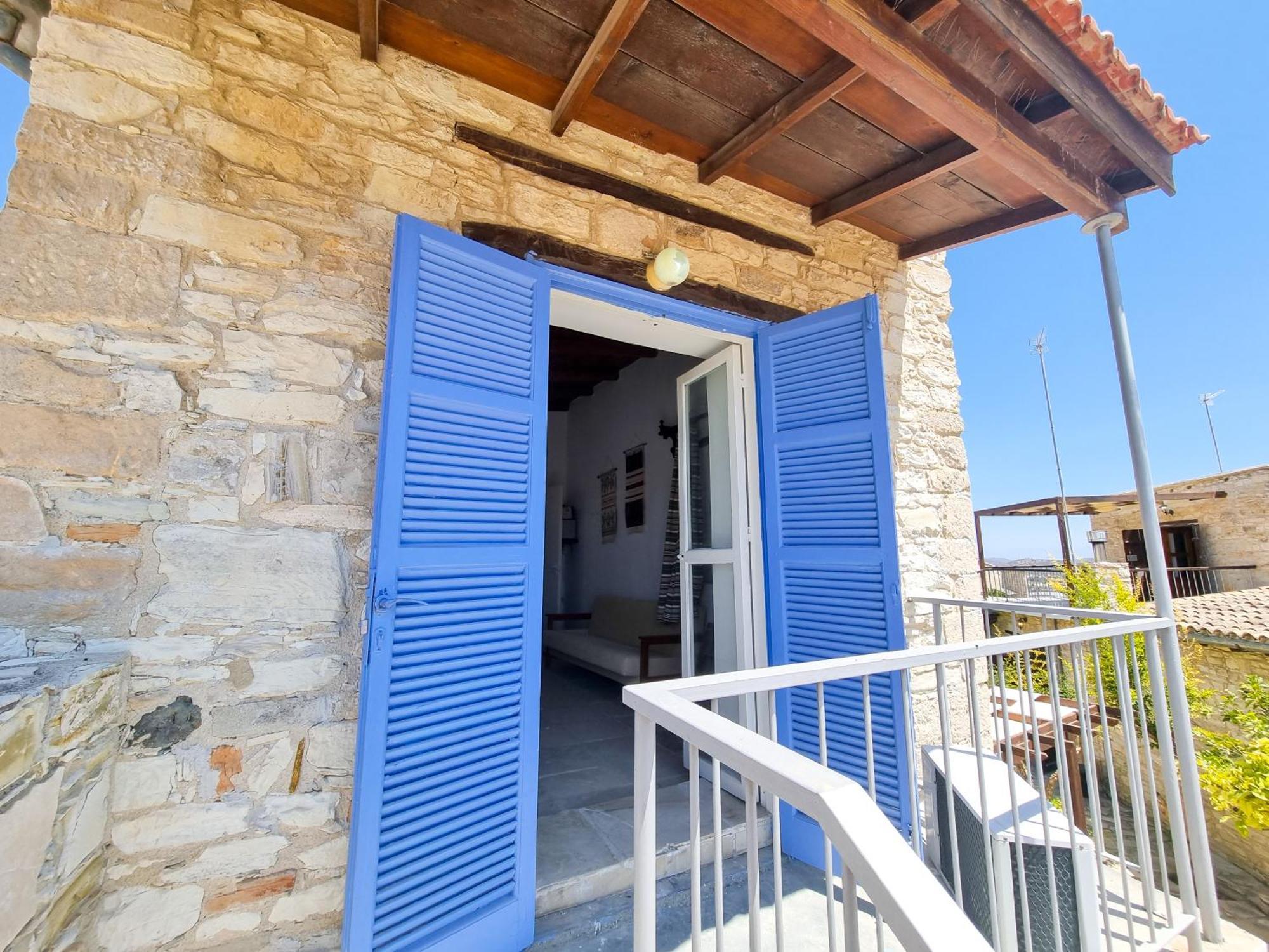 Apartamento Athena'S Pool Oasis Skarinou Exterior foto