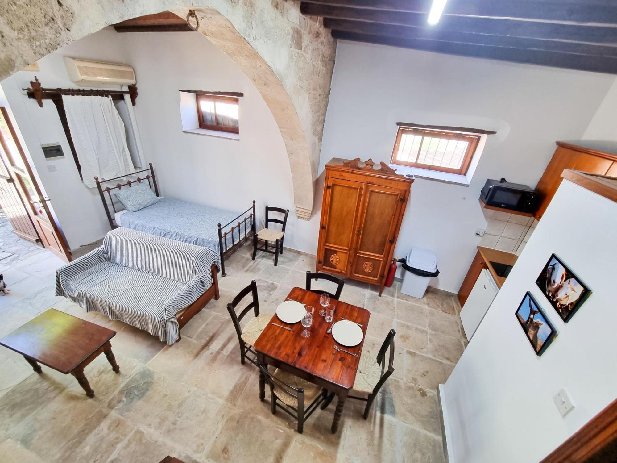 Apartamento Athena'S Pool Oasis Skarinou Exterior foto