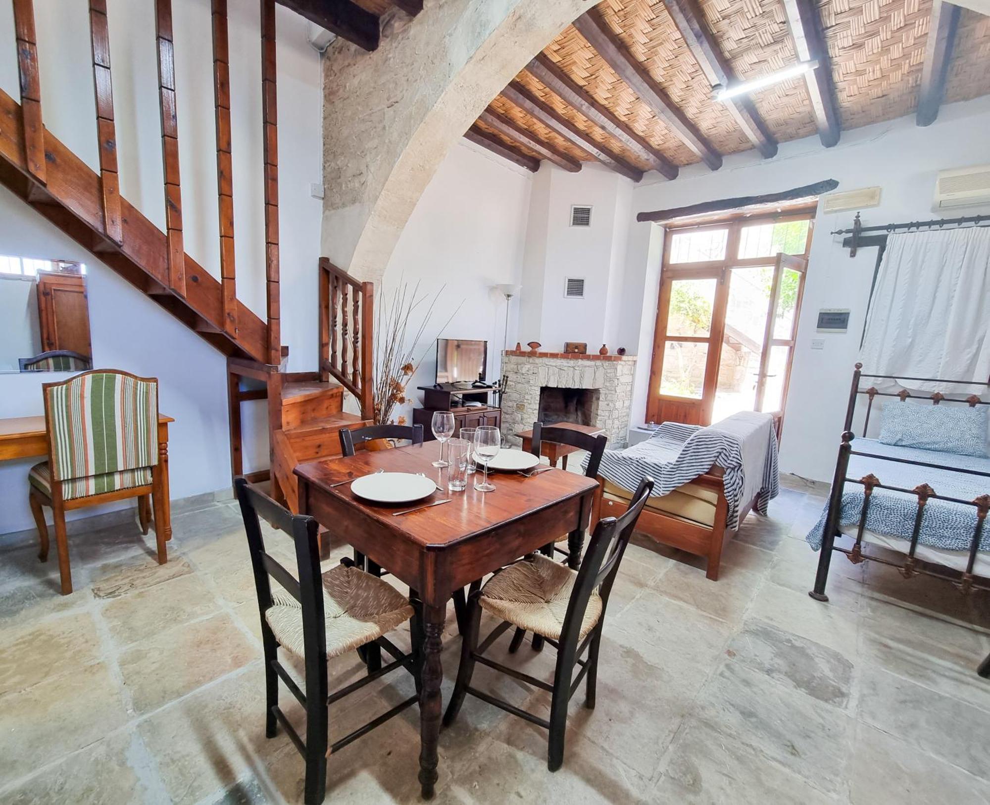 Apartamento Athena'S Pool Oasis Skarinou Exterior foto