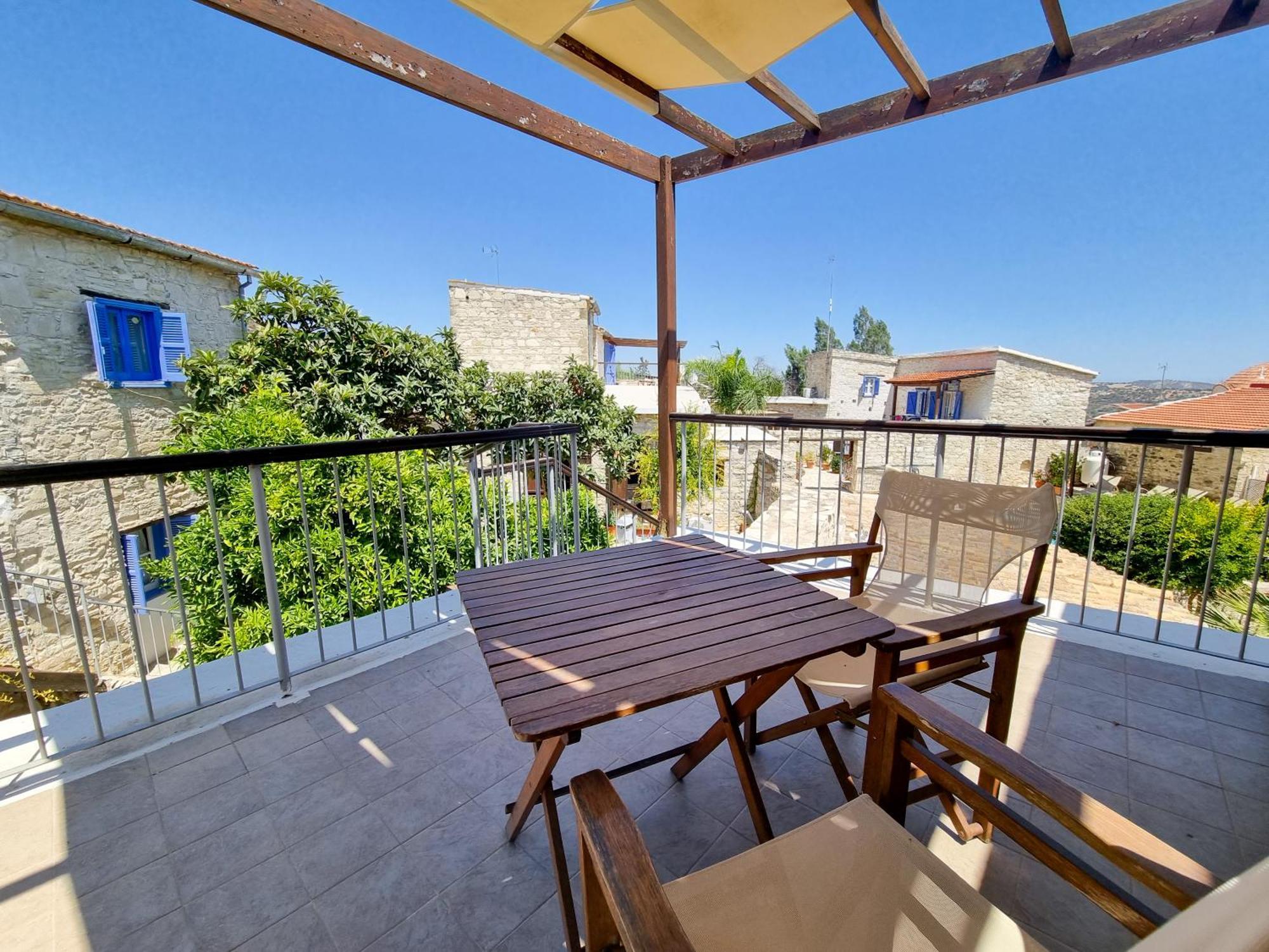 Apartamento Athena'S Pool Oasis Skarinou Exterior foto